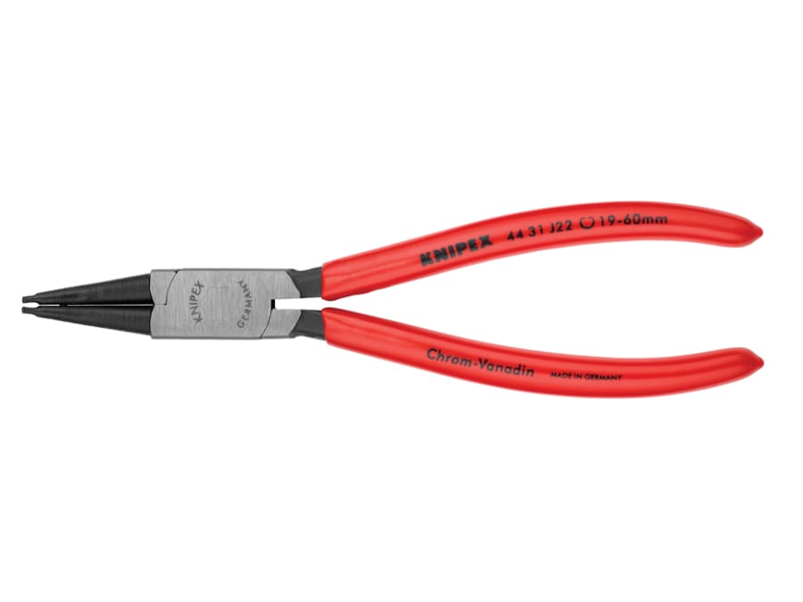 Knipex 4431J22 Circlip Pliers Internal 45° Bent Tip 19-60mm