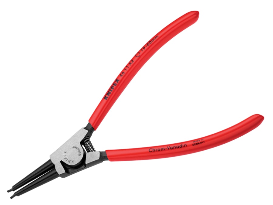 Knipex 4611A2SB External Circlip Pliers 19-60mm