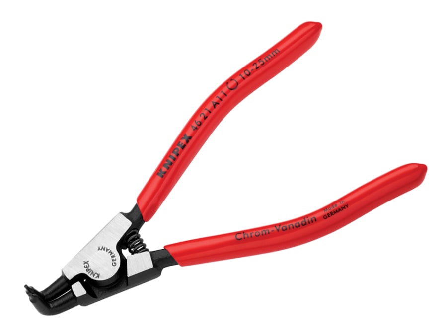 Knipex 4621A11SB External Circlip Pliers 90° 10-25mm