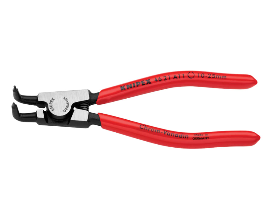 Knipex 4621A11SB External Circlip Pliers 90° 10-25mm