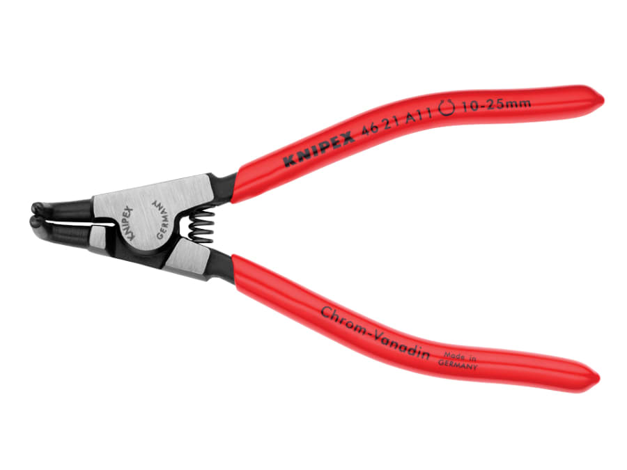 Knipex 4621A11SB External Circlip Pliers 90° 10-25mm