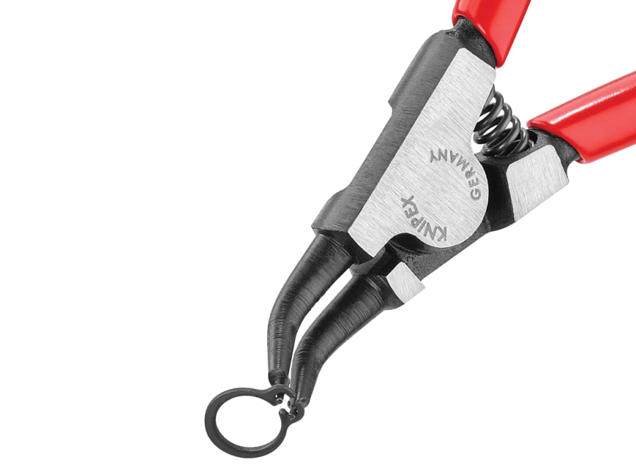 Knipex 4631A02 External Circlip Pliers 45° Bent Tip 3-10mm