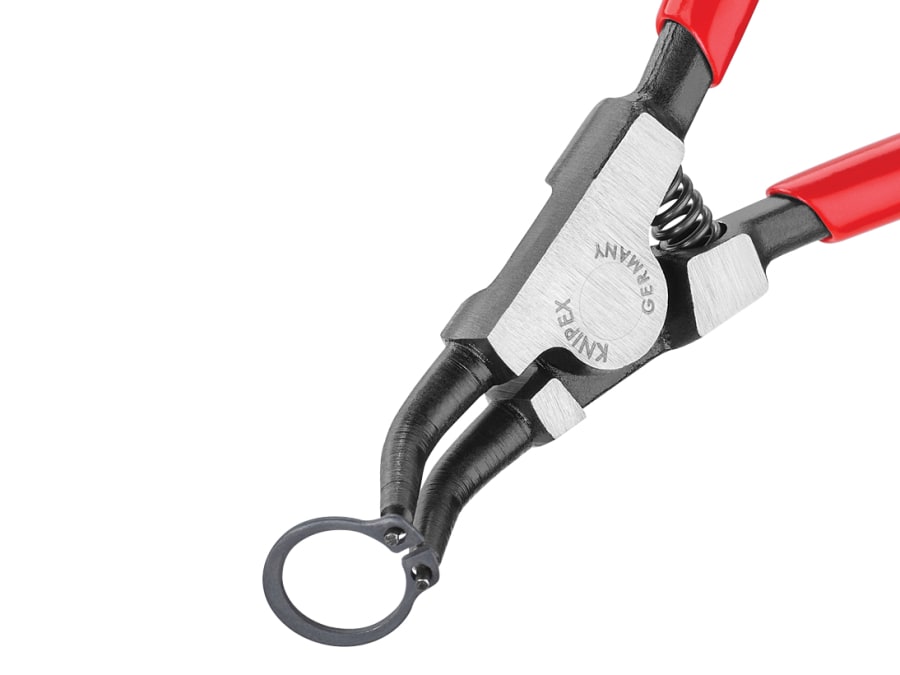 Knipex 4631A12 External Circlip Pliers 45° Bent Tip 10-25mm