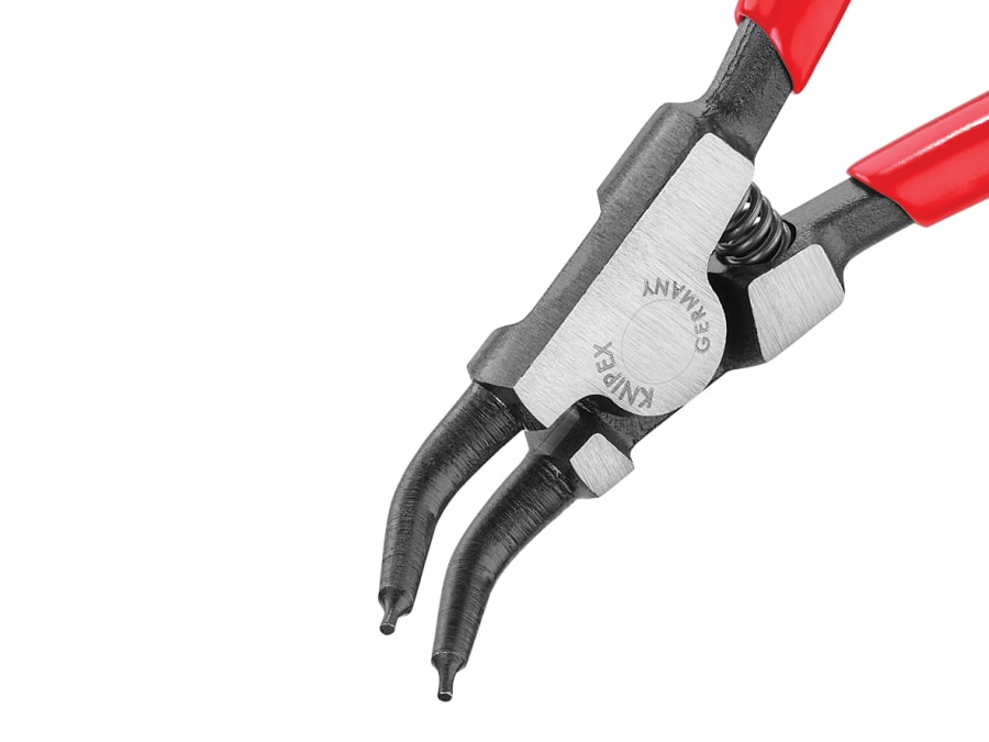 Knipex 4631A12 External Circlip Pliers 45° Bent Tip 10-25mm