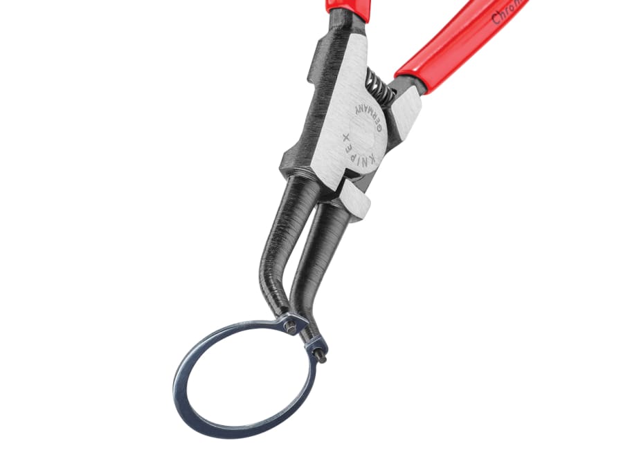 Knipex 4631A22 External Circlip Pliers 45° Bent Tip 19-60mm
