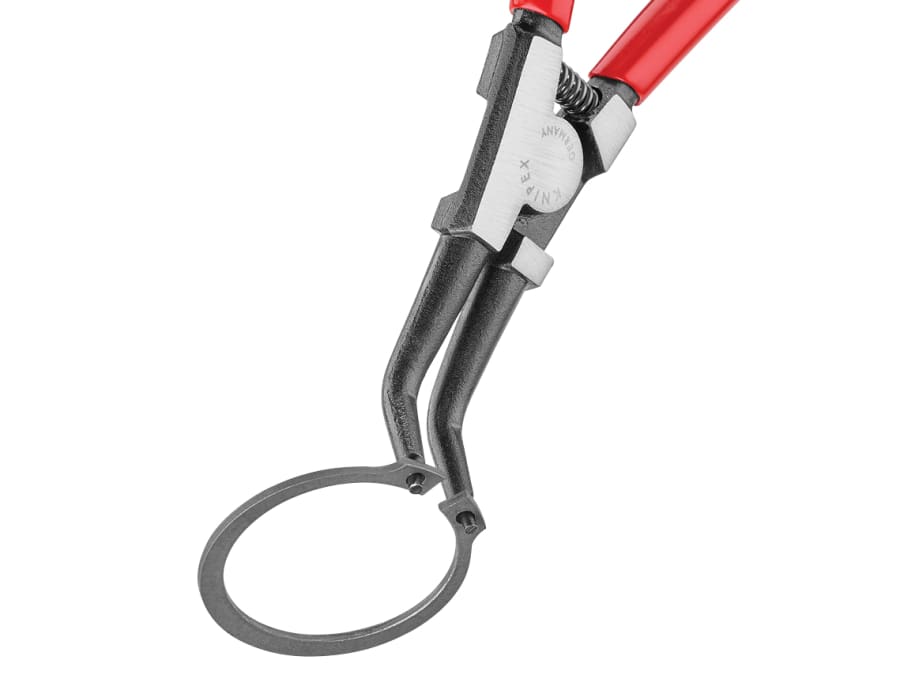Knipex 4631A32 External Circlip Pliers 45° Bent Tip 40-100mm