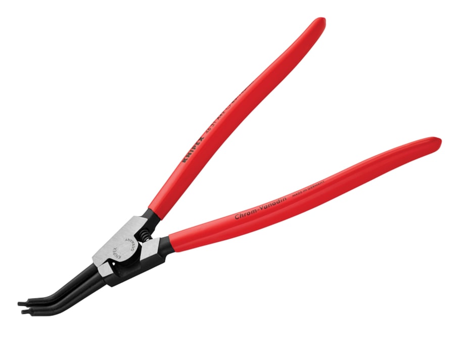 Knipex 4631A42 Circlip Pliers External 45° Bent Tip 85-140mm