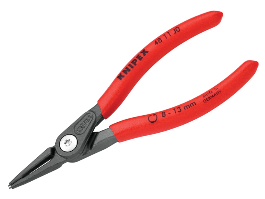 Knipex 4811J0SB Precision Circlip Pliers Internal Straight 8-13mm