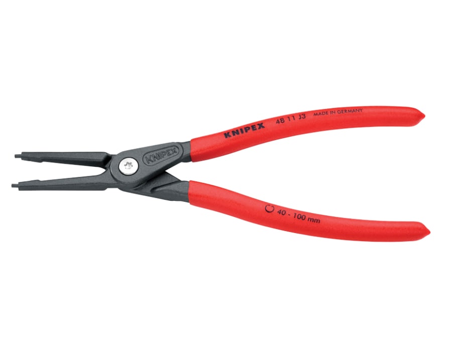 Knipex 4811J3SB Internal Circlip Pliers 40-100mm