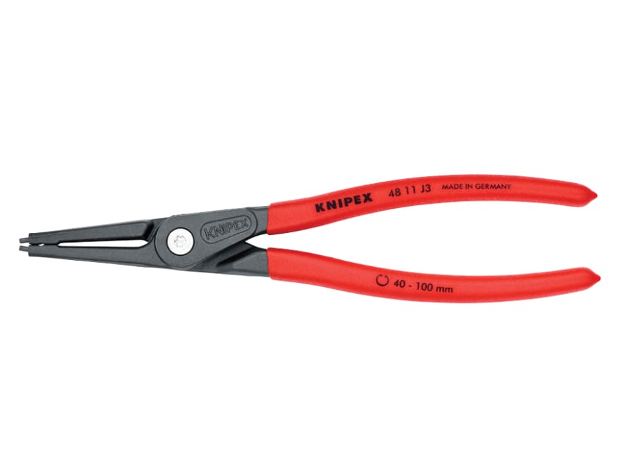 Knipex 4811J3SB Internal Circlip Pliers 40-100mm