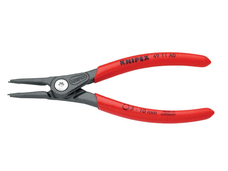 Knipex 4911A0SB 3-10mm External Straight Precision Circlip Pliers