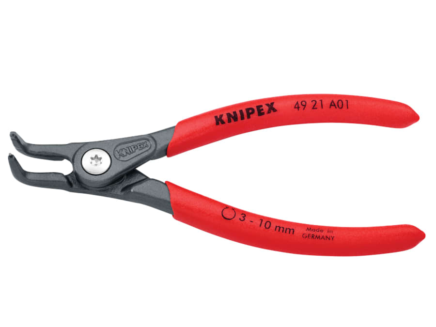 Knipex 4921A01SB External Circlip Pliers 90° 3-10mm