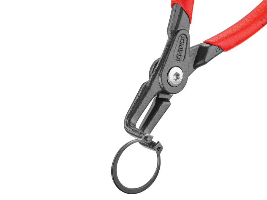 Knipex 4921A21SB Precision Circlip Pliers External 90° Bent Tip 19-60mm