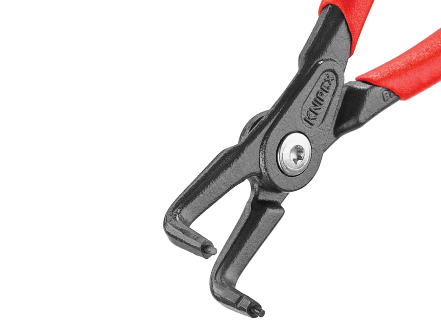 Knipex 4921A21SB Precision Circlip Pliers External 90° Bent Tip 19-60mm