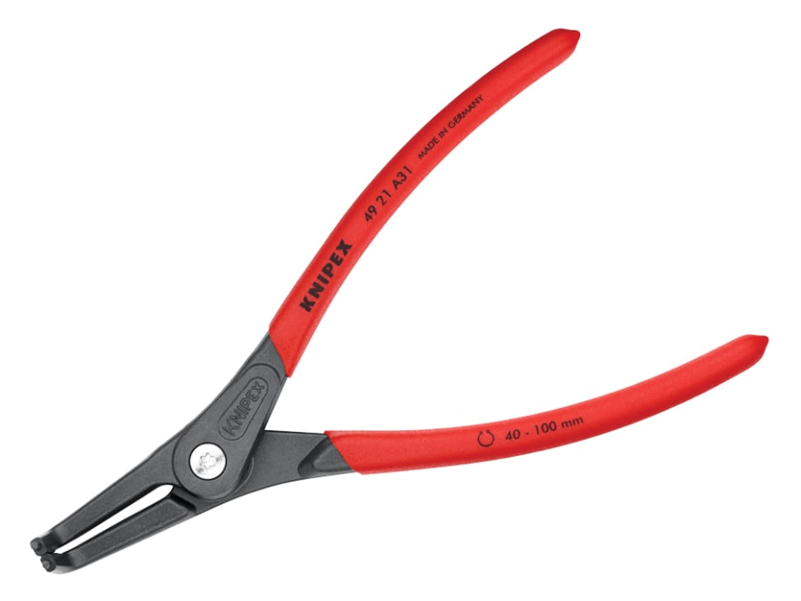 Knipex 4921A31 Precision Circlip Pliers External 90° 40-100mm