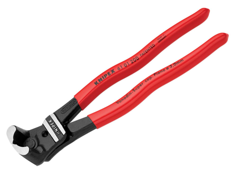 Knipex 6101200SB 200mm Bolt End Cutting Nipper with PVC Grip