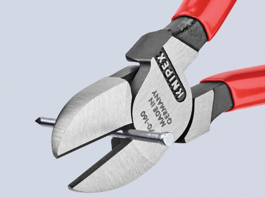 Knipex 7001160SB 160mm Diagonal Cutters with Plastic Coated Grip