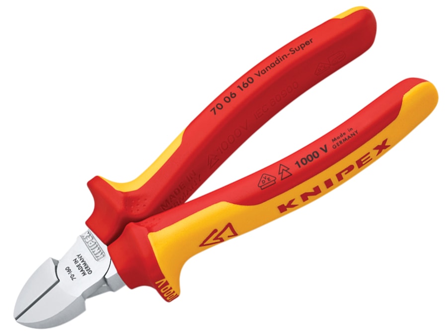 Knipex 7006160SB VDE Diagonal Cutter 160mm