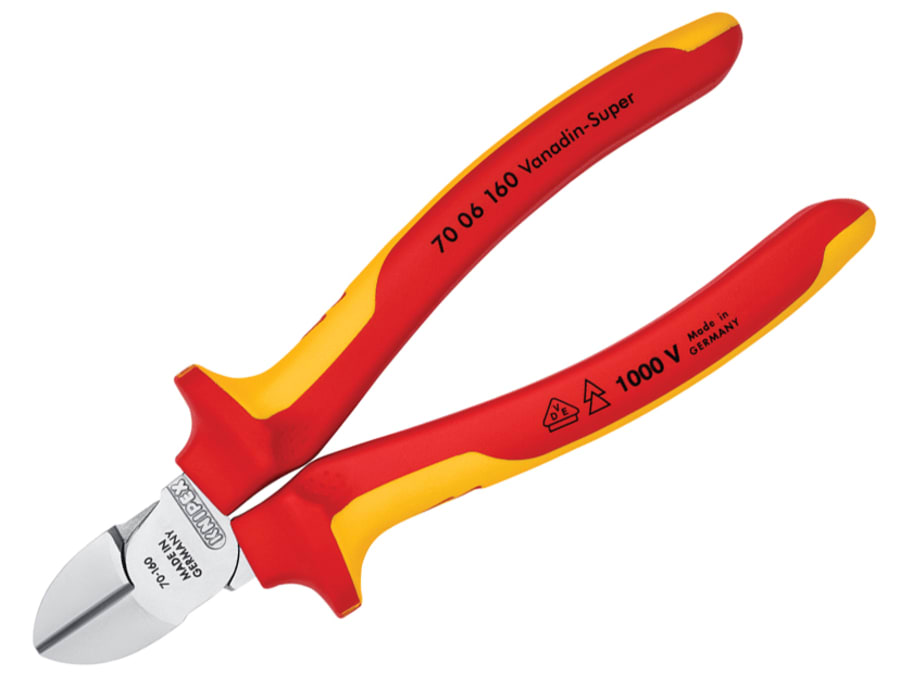Knipex 7006160SB VDE Diagonal Cutter 160mm