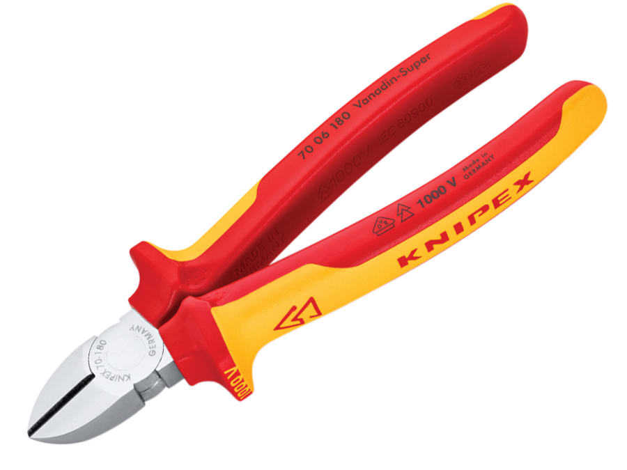 Knipex 7006180SB VDE Diagonal Cutters 180mm