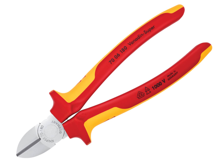 Knipex 7006180SB VDE Diagonal Cutters 180mm