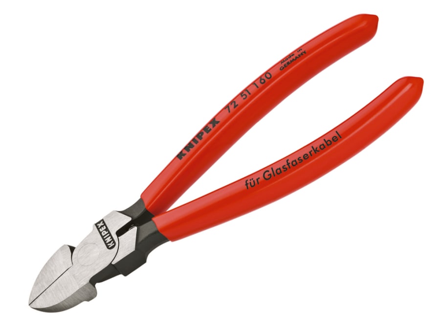 Knipex 7251160 Diagonal Cutter for Fibre Optics