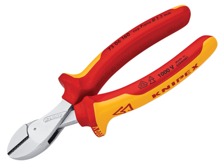 Knipex 7306160SB VDE X-Cut Compact Diagonal Cutter 160mm