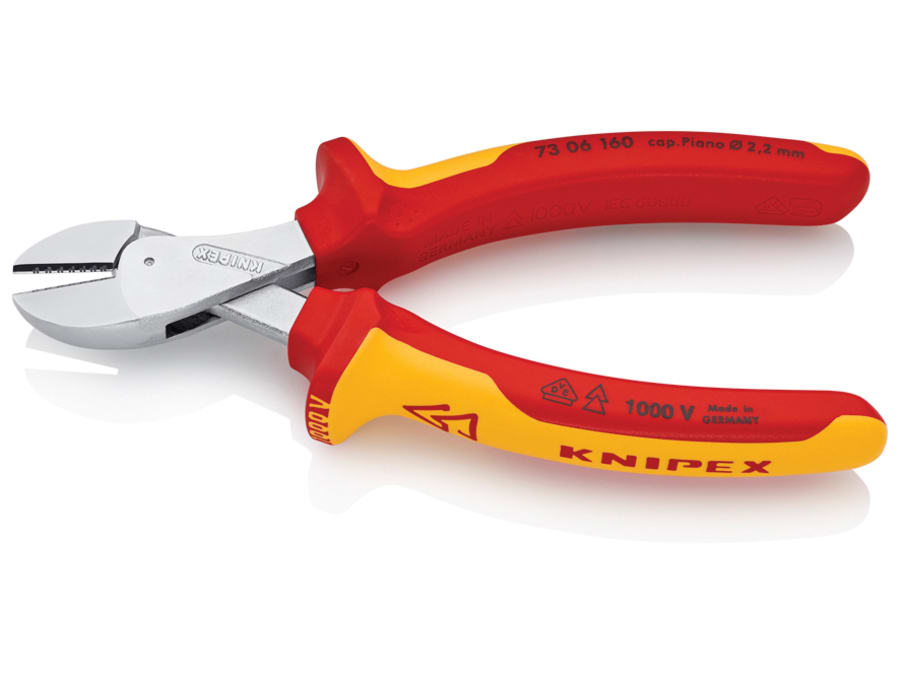 Knipex 7306160SB VDE X-Cut Compact Diagonal Cutter 160mm