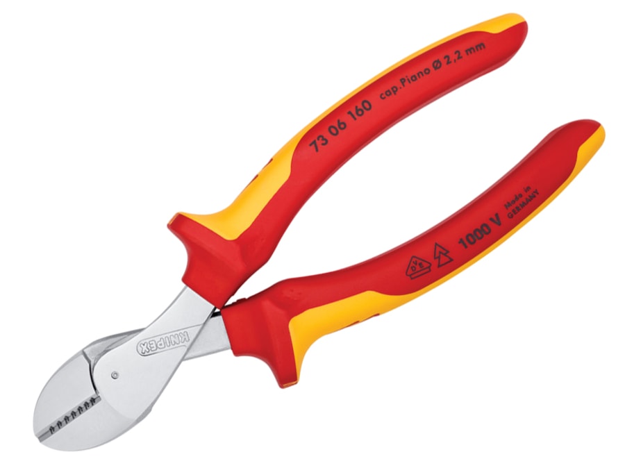 Knipex 7306160SB VDE X-Cut Compact Diagonal Cutter 160mm