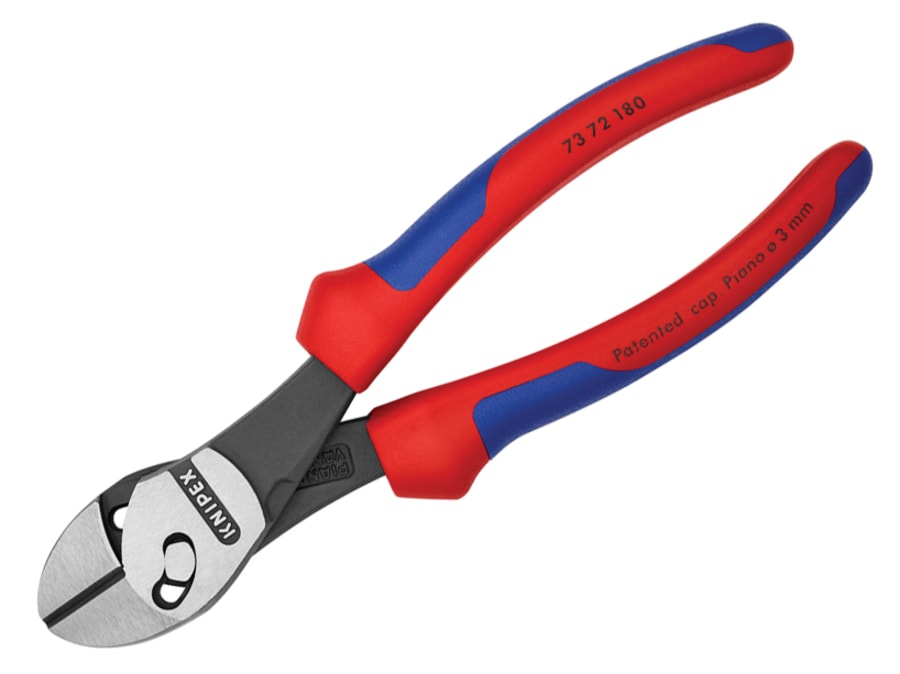 Knipex 7372180BK TwinForce Diagonal Cutters 180mm