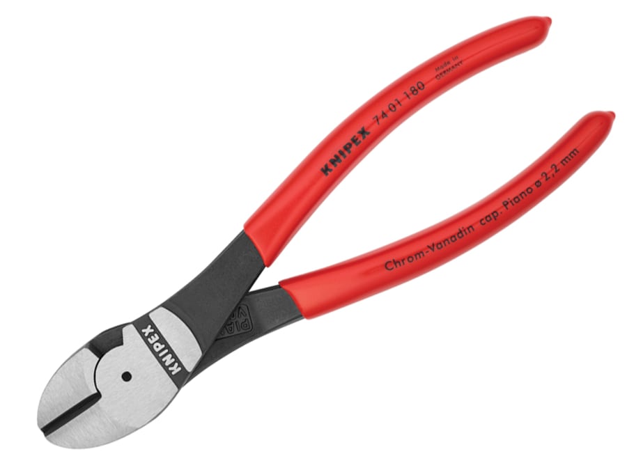 Knipex 7401180SB 180mm High Leverage Diagonal Cutters