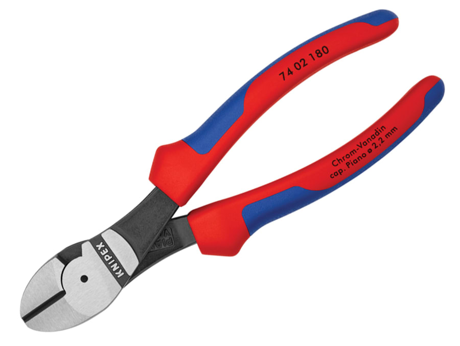 Knipex 7402180SB High Leverage Diagonal Cutters 180mm