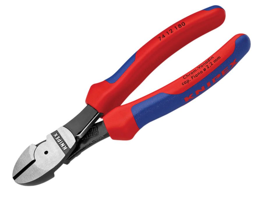 Knipex 7412180SB High Leverage Diagonal Cutters 180mm