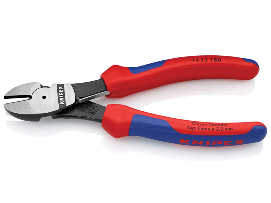 Knipex 7412180SB High Leverage Diagonal Cutters 180mm