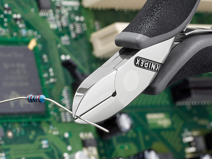 Knipex 7702115ESD 115mm Electronics Diagonal Cutters