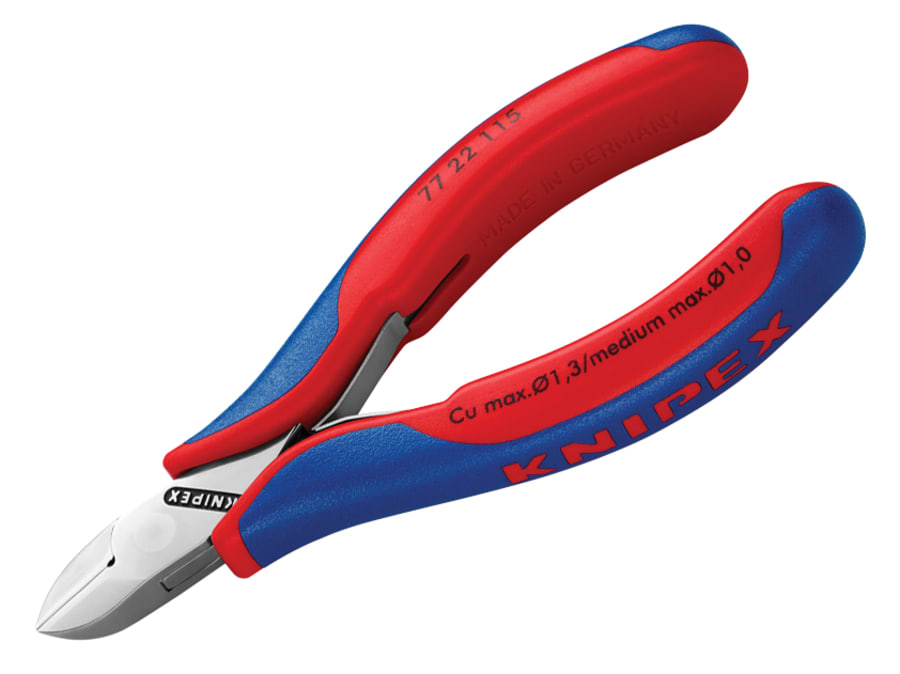 Knipex 7722115SB Electronics Diagonal Cutter 115mm