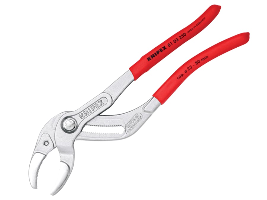 Knipex 8103250SB Siphon and Connector Pliers 250mm