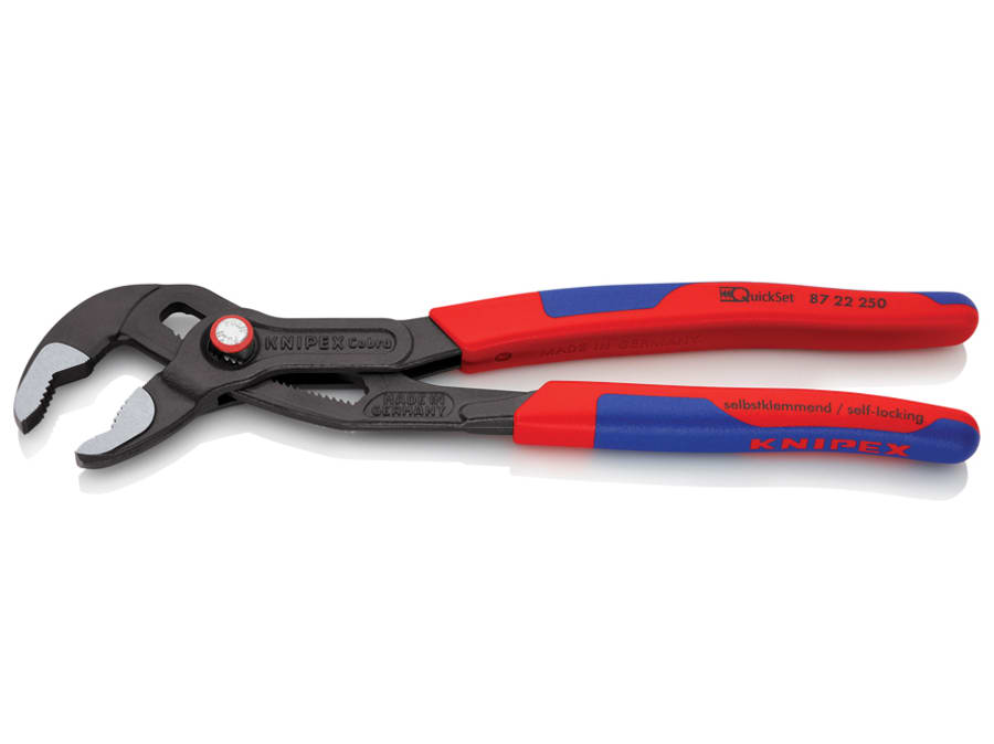 Knipex 8722250SB Cobra QuickSet Water Pump Pliers 250mm