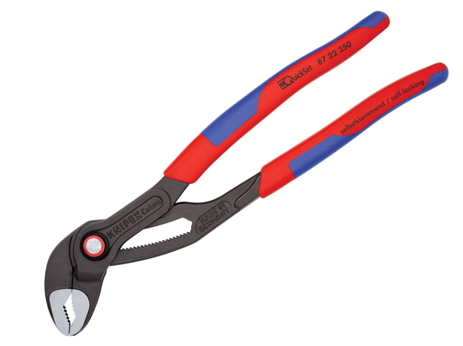 Knipex 8722250SB Cobra QuickSet Water Pump Pliers 250mm