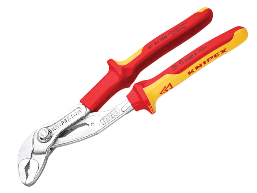 Knipex 8726250SB Cobra VDE Water Pump Pliers 250mm