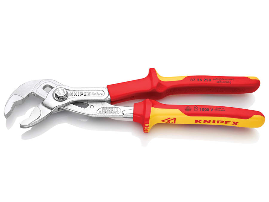 Knipex 8726250SB Cobra VDE Water Pump Pliers 250mm
