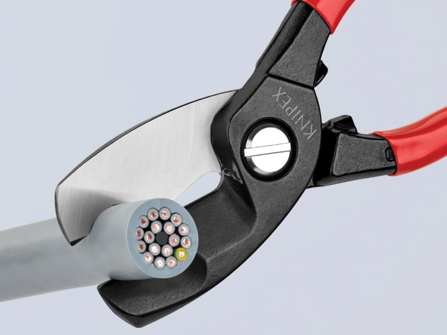 Knipex 9511200SB 200mm Cable Shears with Twin Cutting Edge