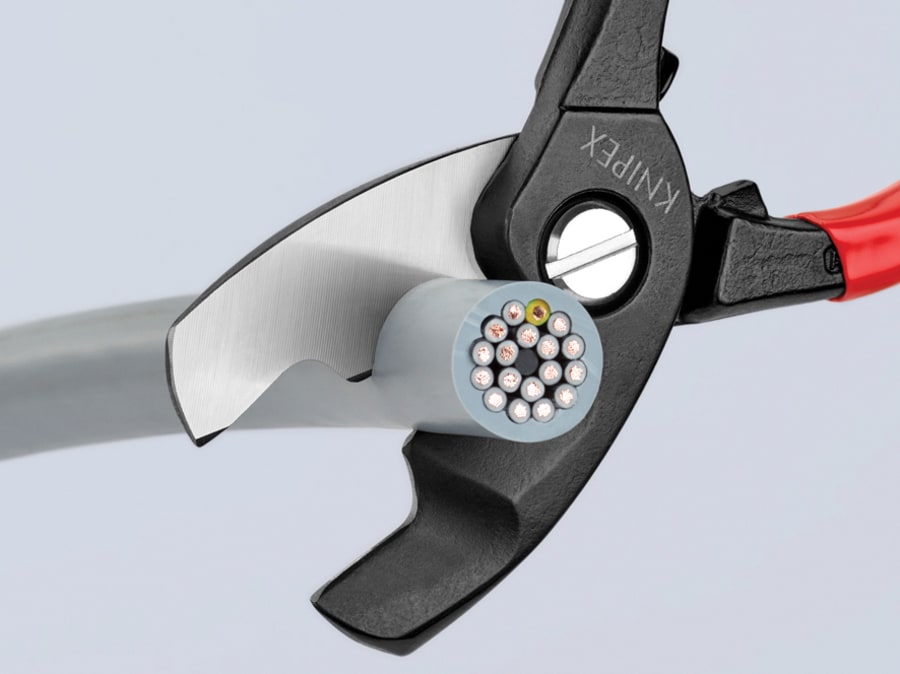 Knipex 9511200SB 200mm Cable Shears with Twin Cutting Edge