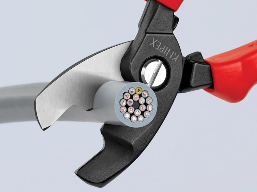 Knipex 9512200 200mm Cable Shears with Twin Cutting Edge