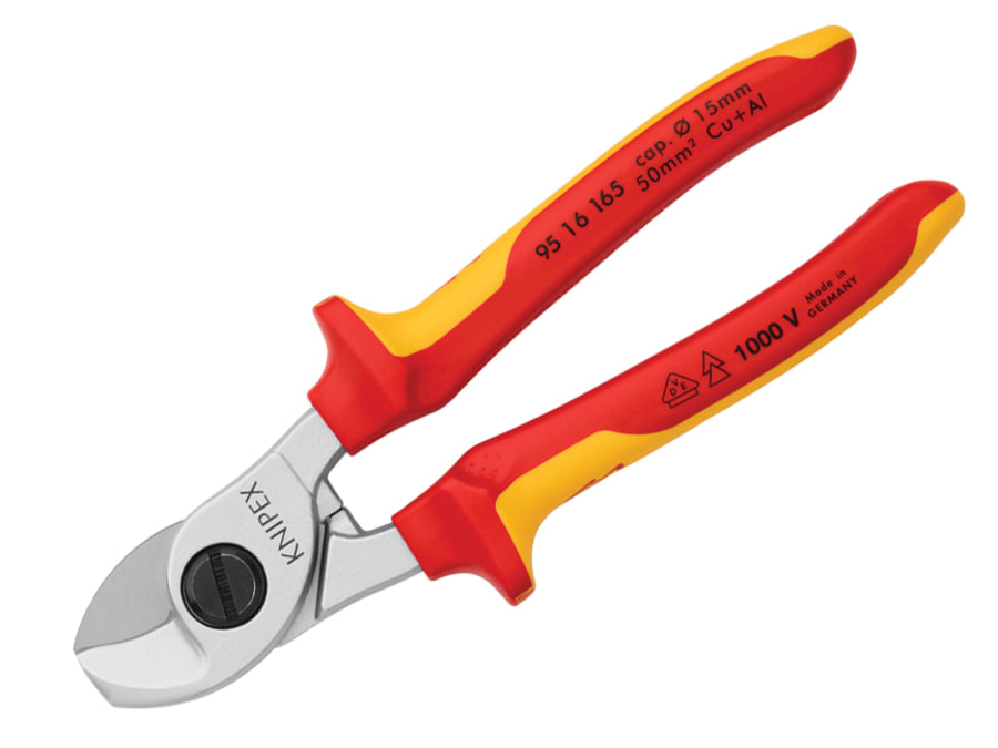 Knipex 9516165SB VDE Cable Shears 165mm