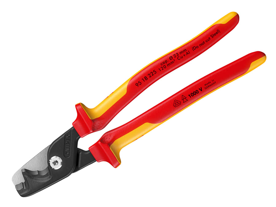 Knipex 9518225 VDE StepCut XL Cable Shears 225mm