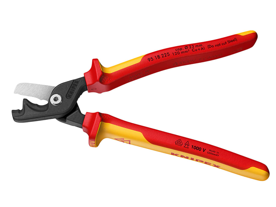 Knipex 9518225 VDE StepCut XL Cable Shears 225mm