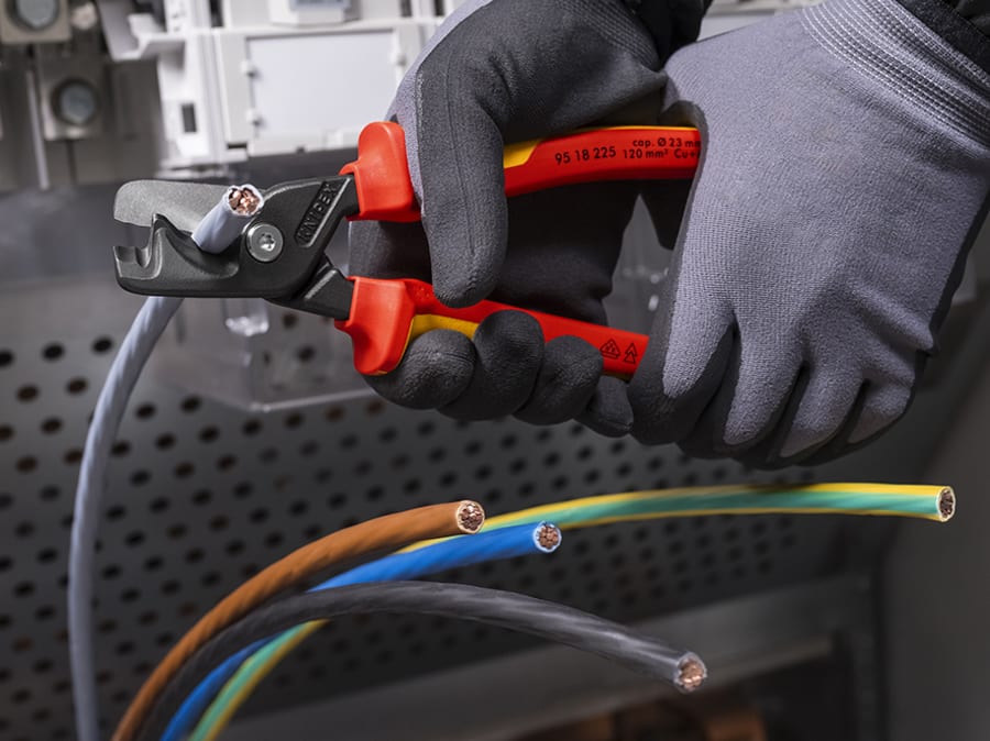 Knipex 9518225 VDE StepCut XL Cable Shears 225mm