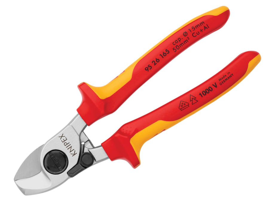 Knipex 9526165SB VDE Cable Shears 165mm