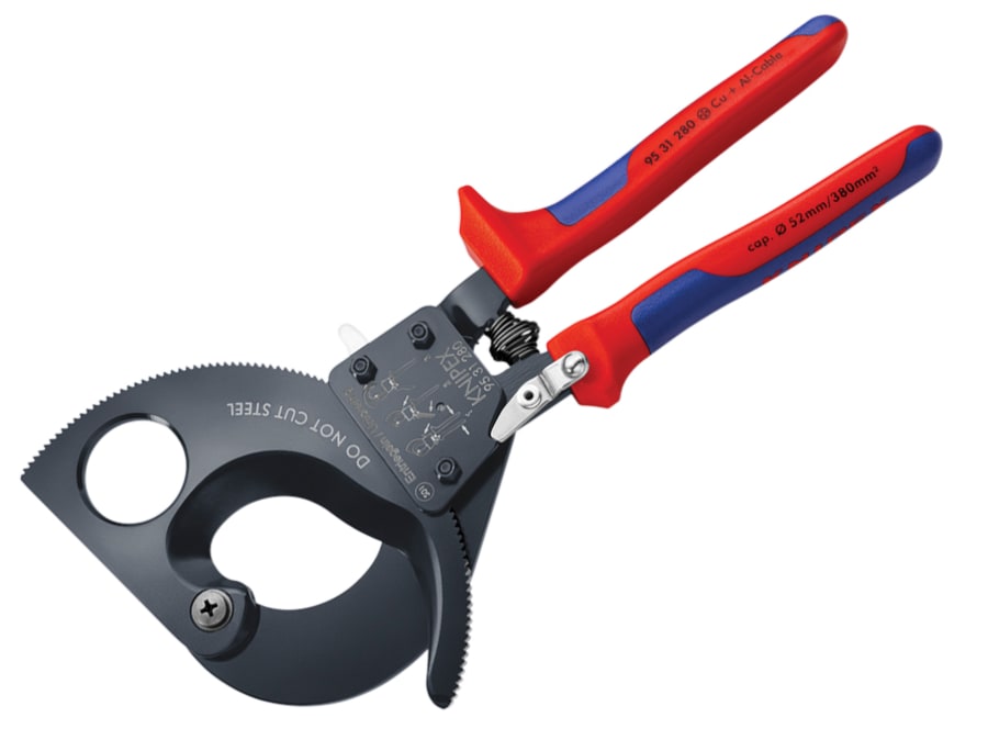 Knipex 9531280 280mm Ratchet Action Cable Shears